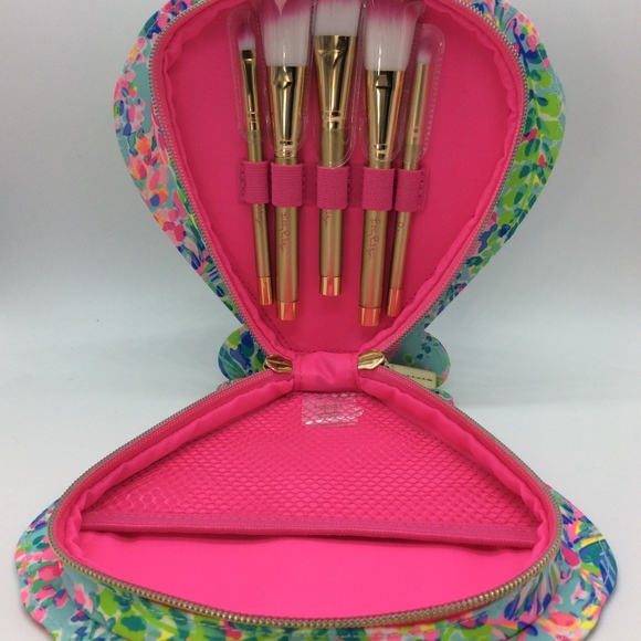 Lilly Pulitzer Sea Shell Cosmetic Case NEW - Picture 5 of 5